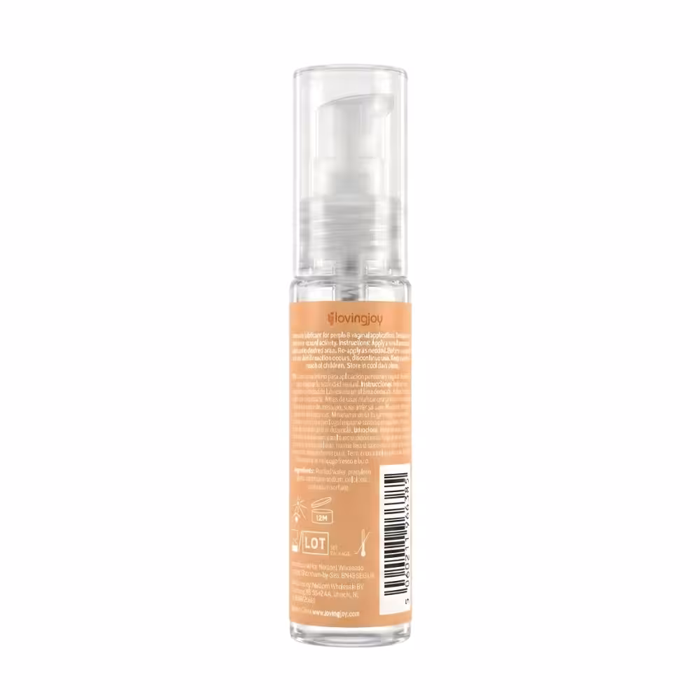 Loving Joy Peach Flavoured Lubricant 30ml image 2