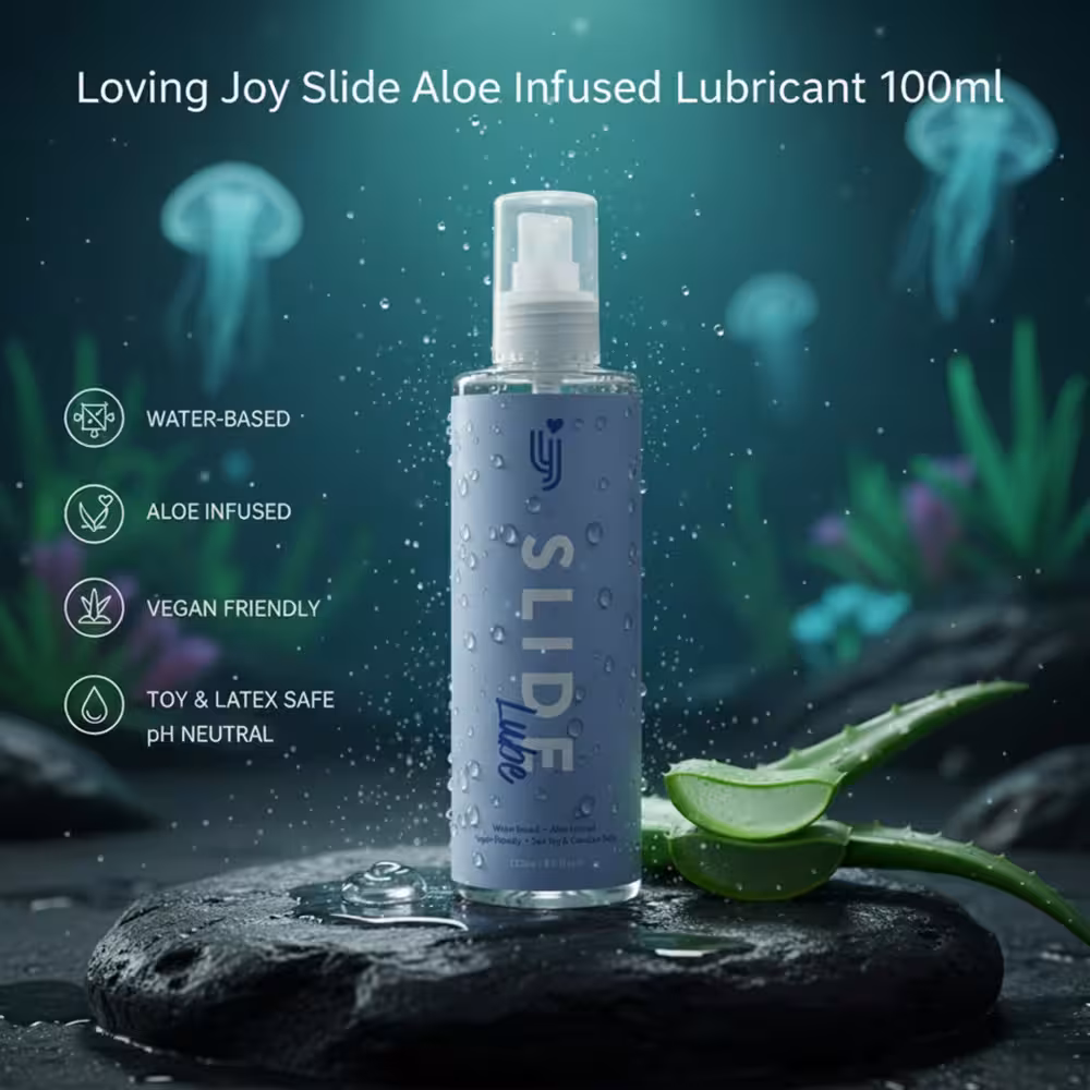 Loving Joy Slide Water Based Lubricant 100ml image 3