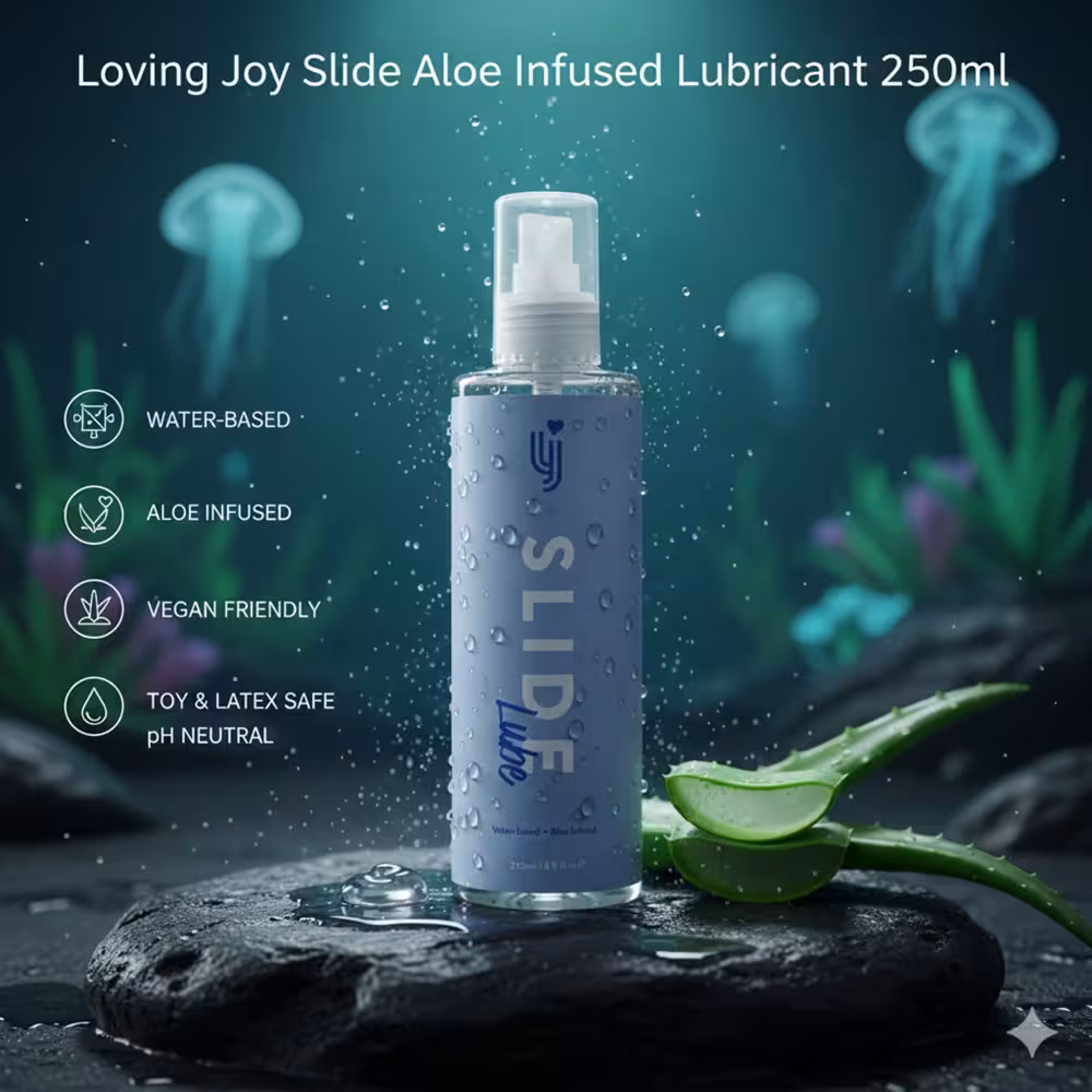 Loving Joy Slide Water-Based Lubricant 250ml image 5