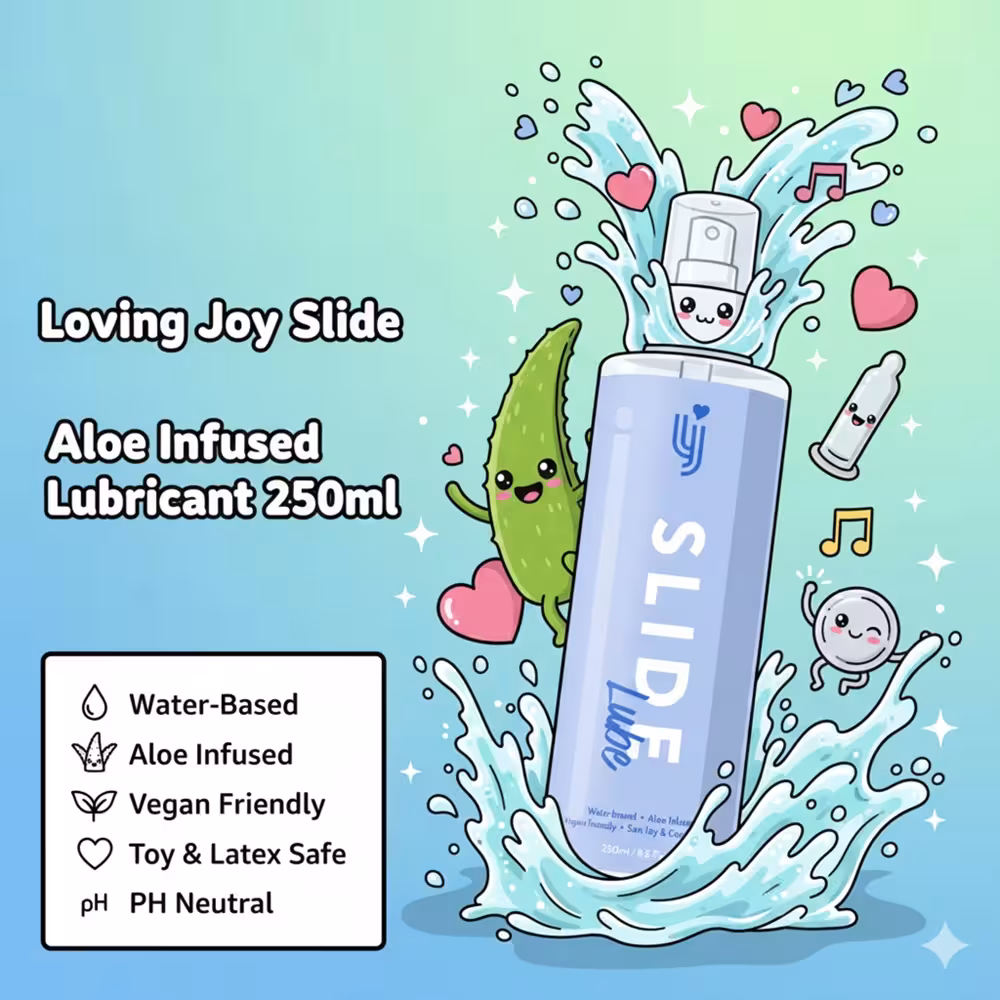 Loving Joy Slide Water-Based Lubricant 250ml image 6