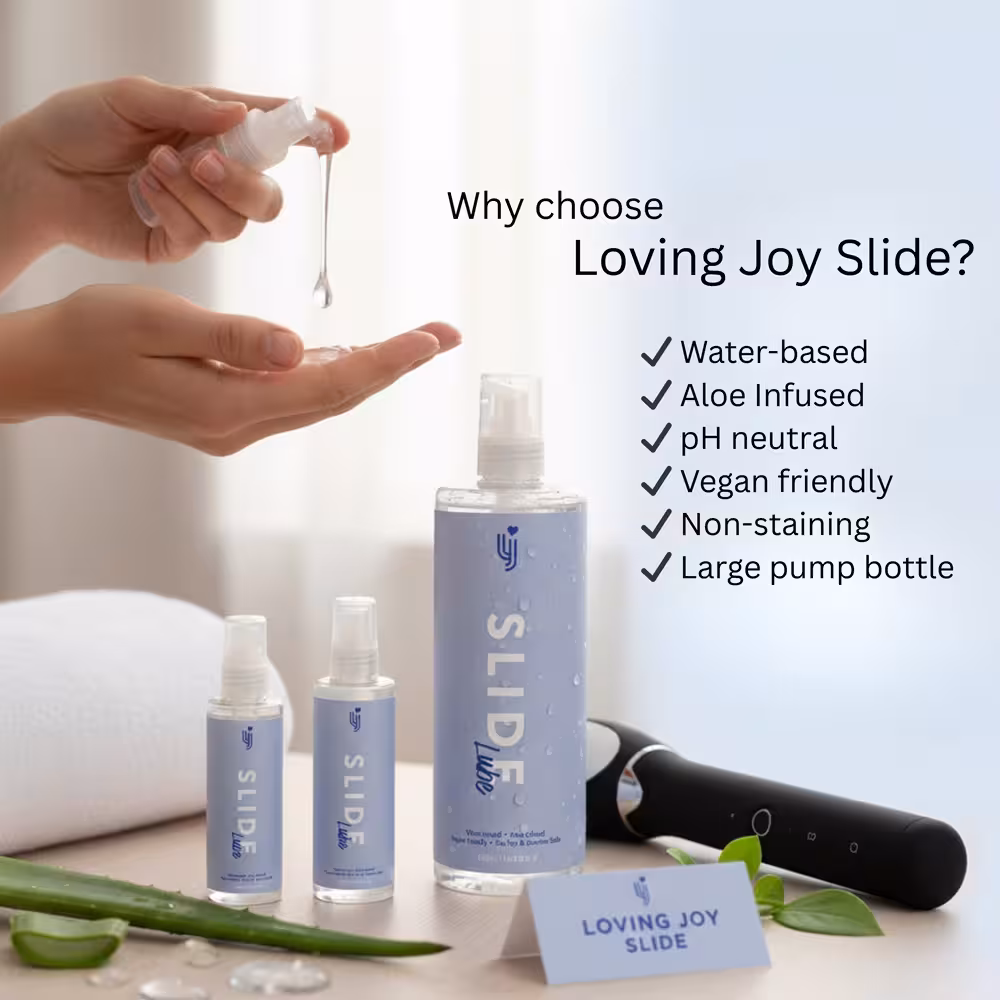 Loving Joy Slide Water-Based Lubricant 500ml image 3
