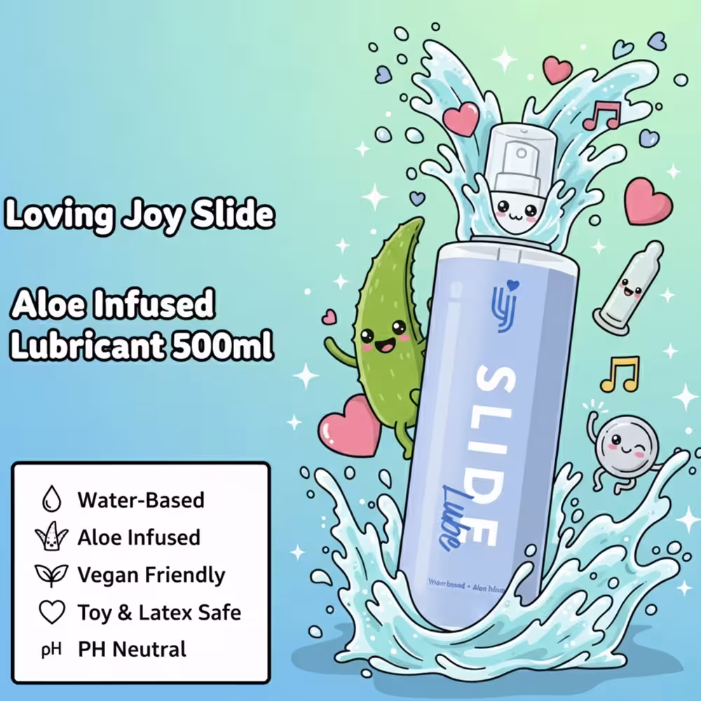Loving Joy Slide Water-Based Lubricant 500ml image 5