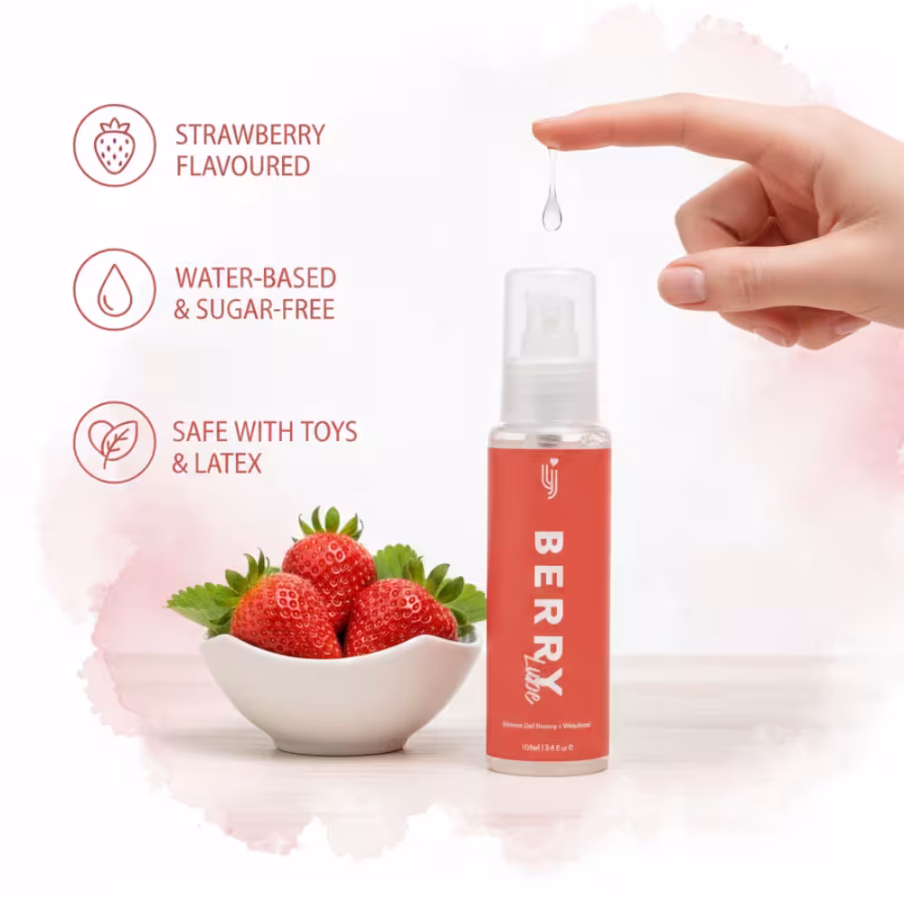 Loving Joy Strawberry Flavoured Lubricant 100ml image 4