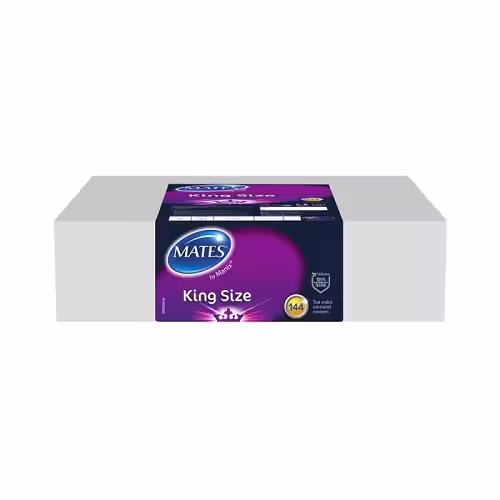 Mates King Size Condom BX144 Clinic Pack image 2