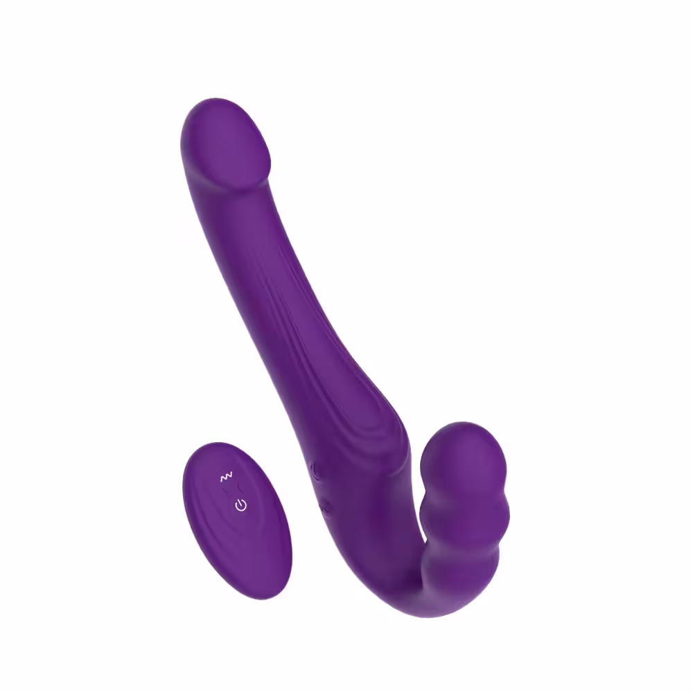 Mina Echo Remote Vibrating Strapless Strap On image 5