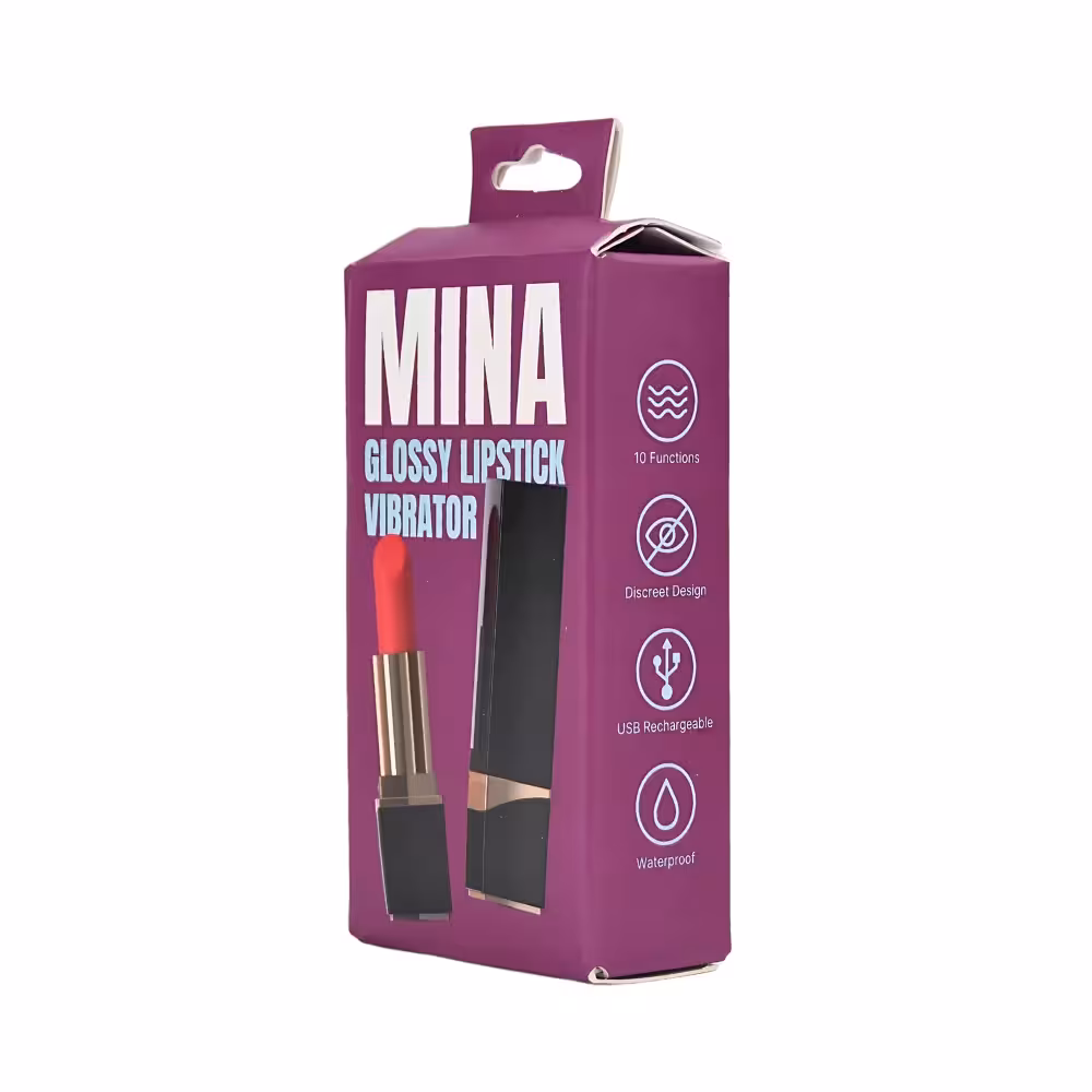 Mina Glossy Lipstick Vibrator image 7