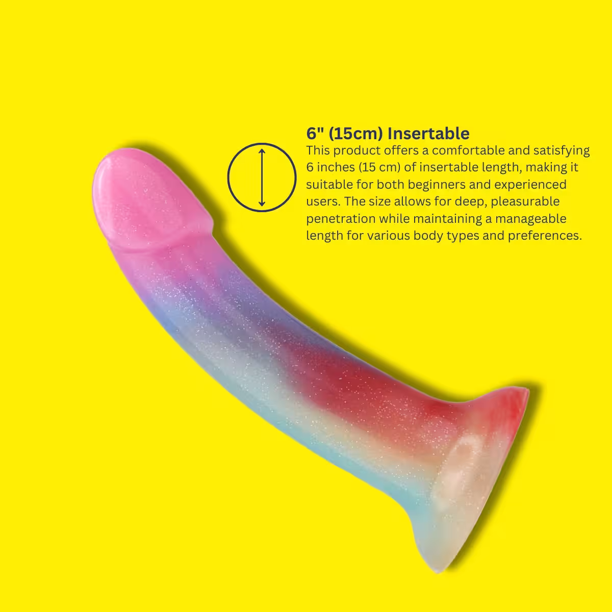 Mina Iridescent Silicone Dildo image 3