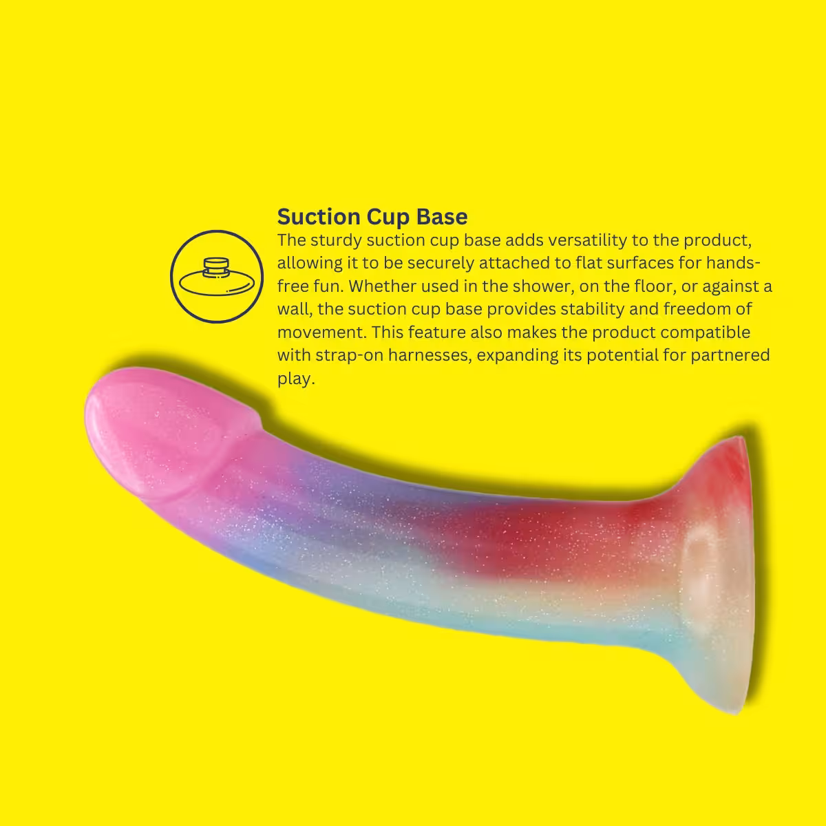 Mina Iridescent Silicone Dildo image 6