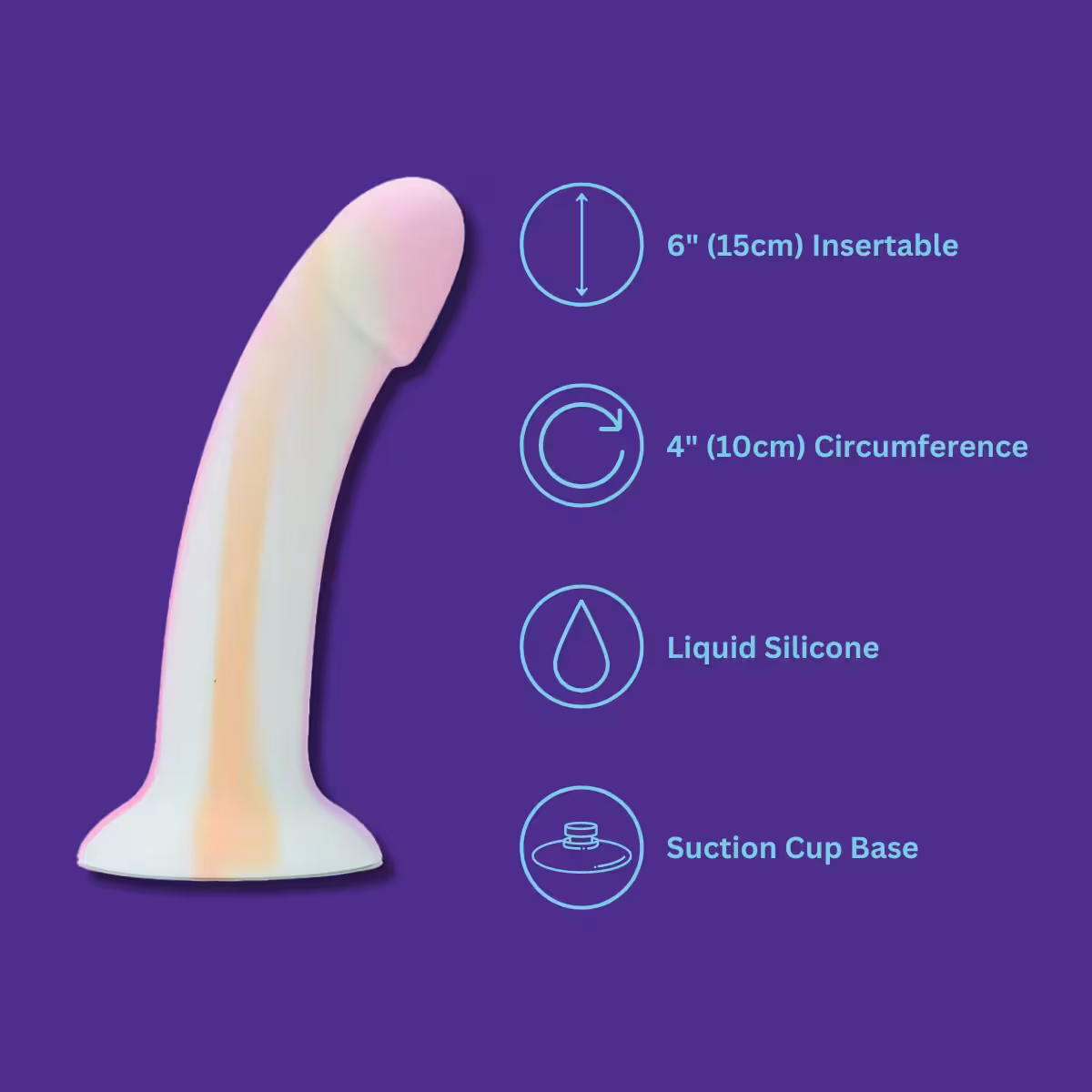 Mina Minty Silicone Dildo image 2