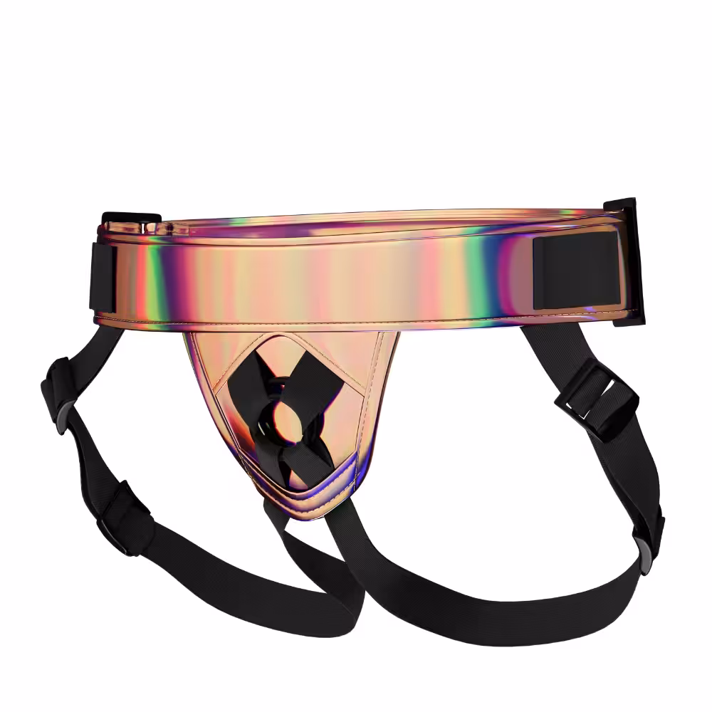 Mina Shimmer Strap-On Harness image 2
