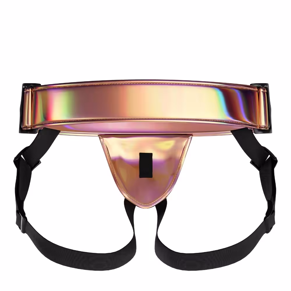 Mina Shimmer Strap-On Harness image 3
