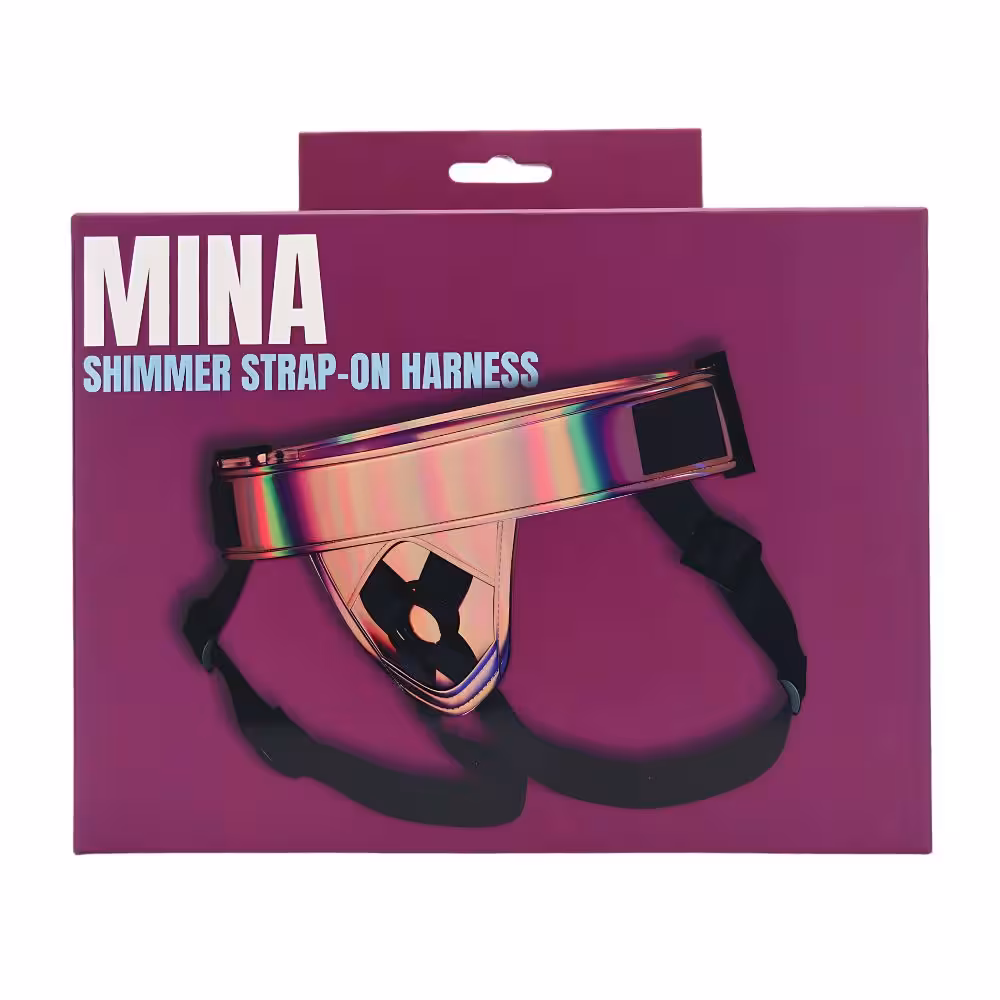 Mina Shimmer Strap-On Harness image 4