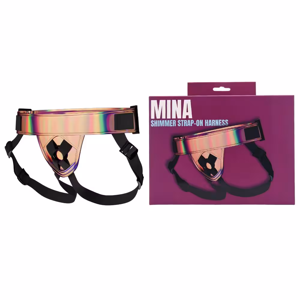 Mina Shimmer Strap-On Harness image 7