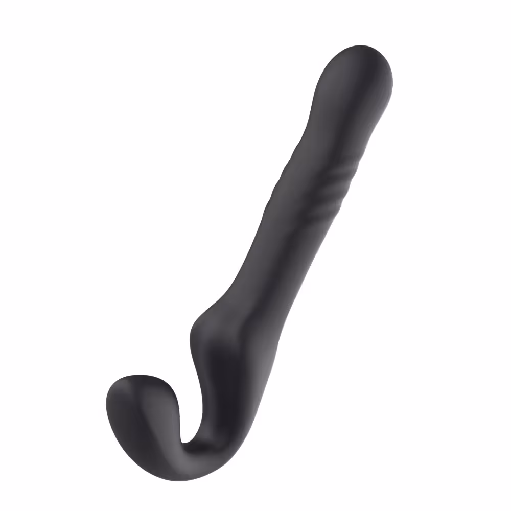 Mina Surge Remote Thrusting & Vibrating Strapless Strap On image 8