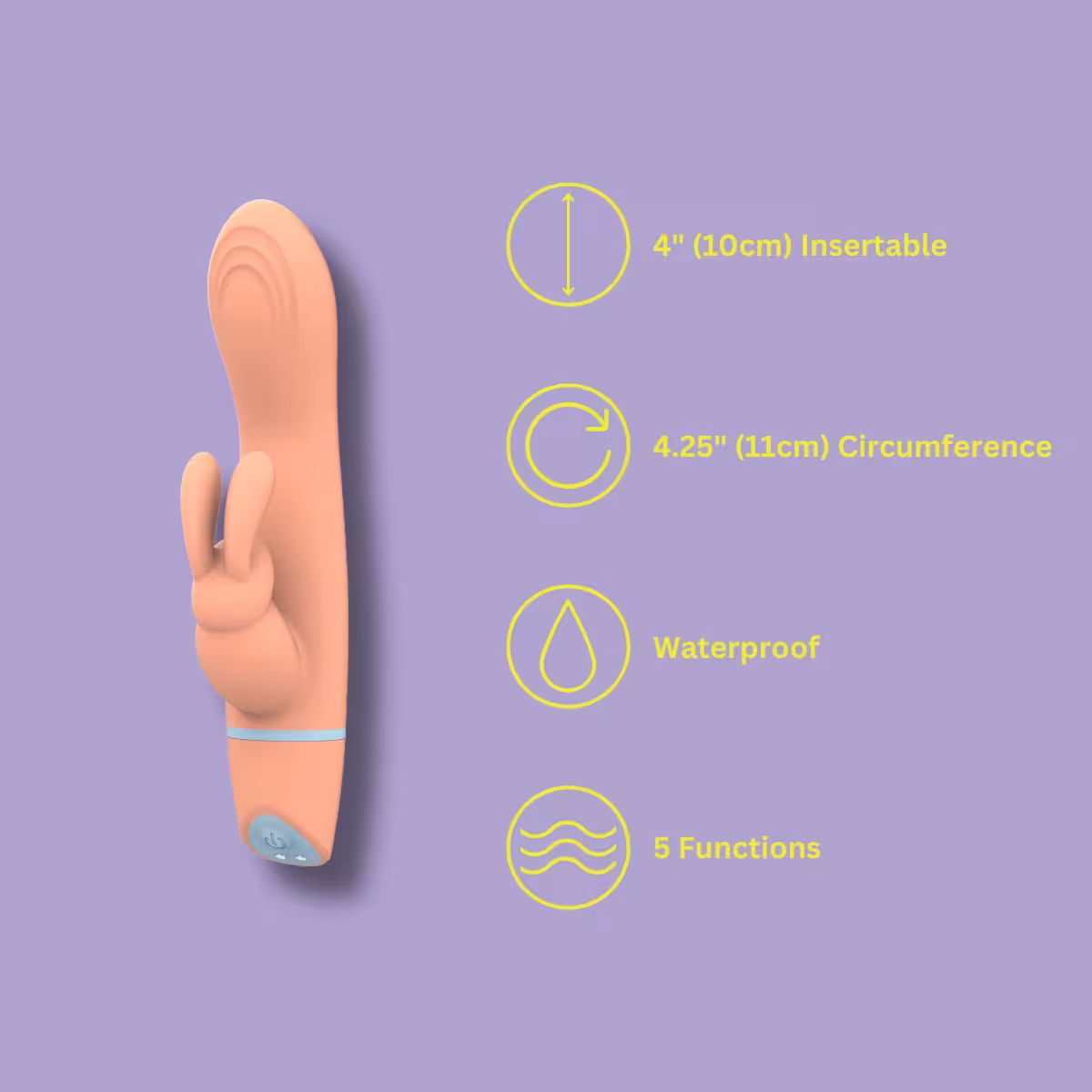 Mina Thrill G-Spot Rabbit Vibrator image 4
