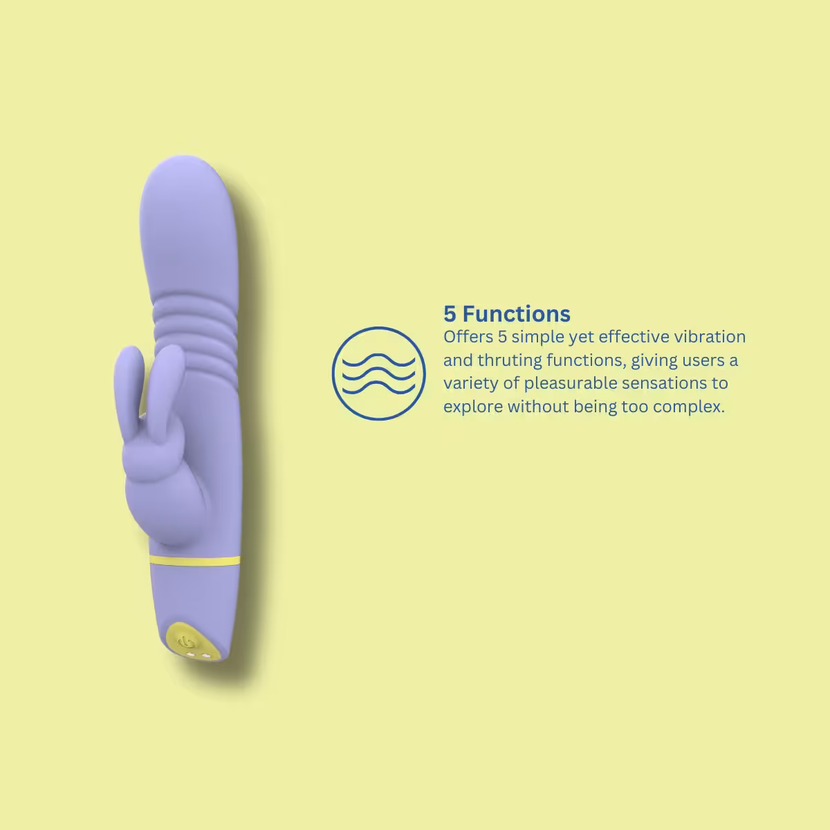 Mina Tide Thrusting Rabbit Vibrator image 8