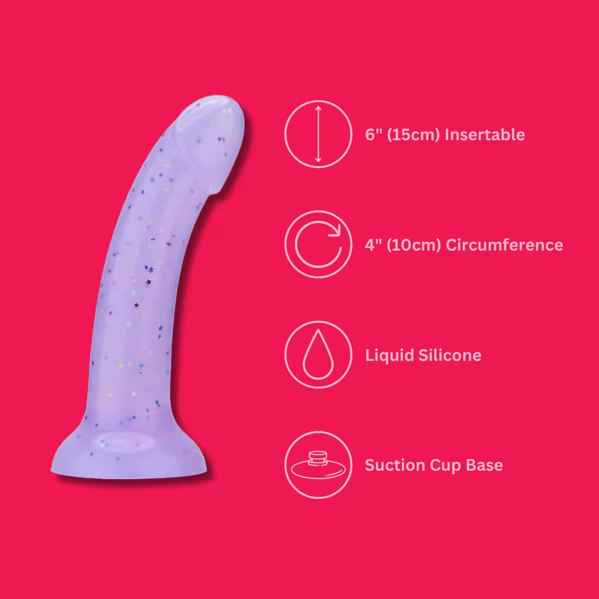 Mina Starlight Silicone Dildo image 2