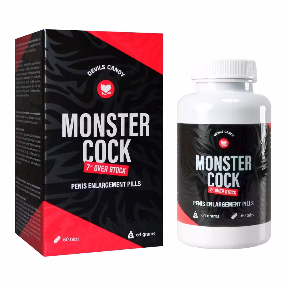 Devils Candy Monster Cock Penis Enlargement Pills (60 Pack) image 3