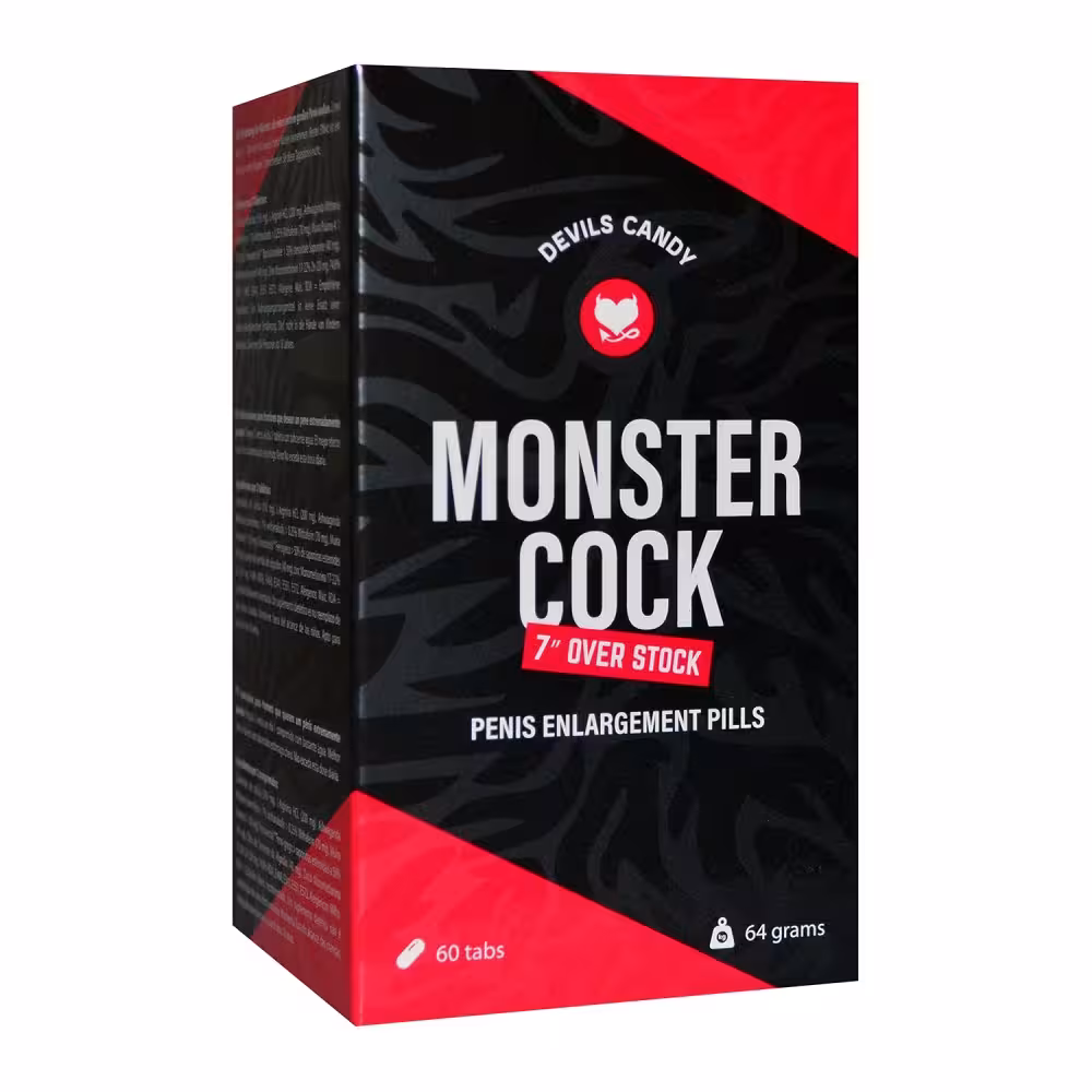 Devils Candy Monster Cock Penis Enlargement Pills (60 Pack) image 4