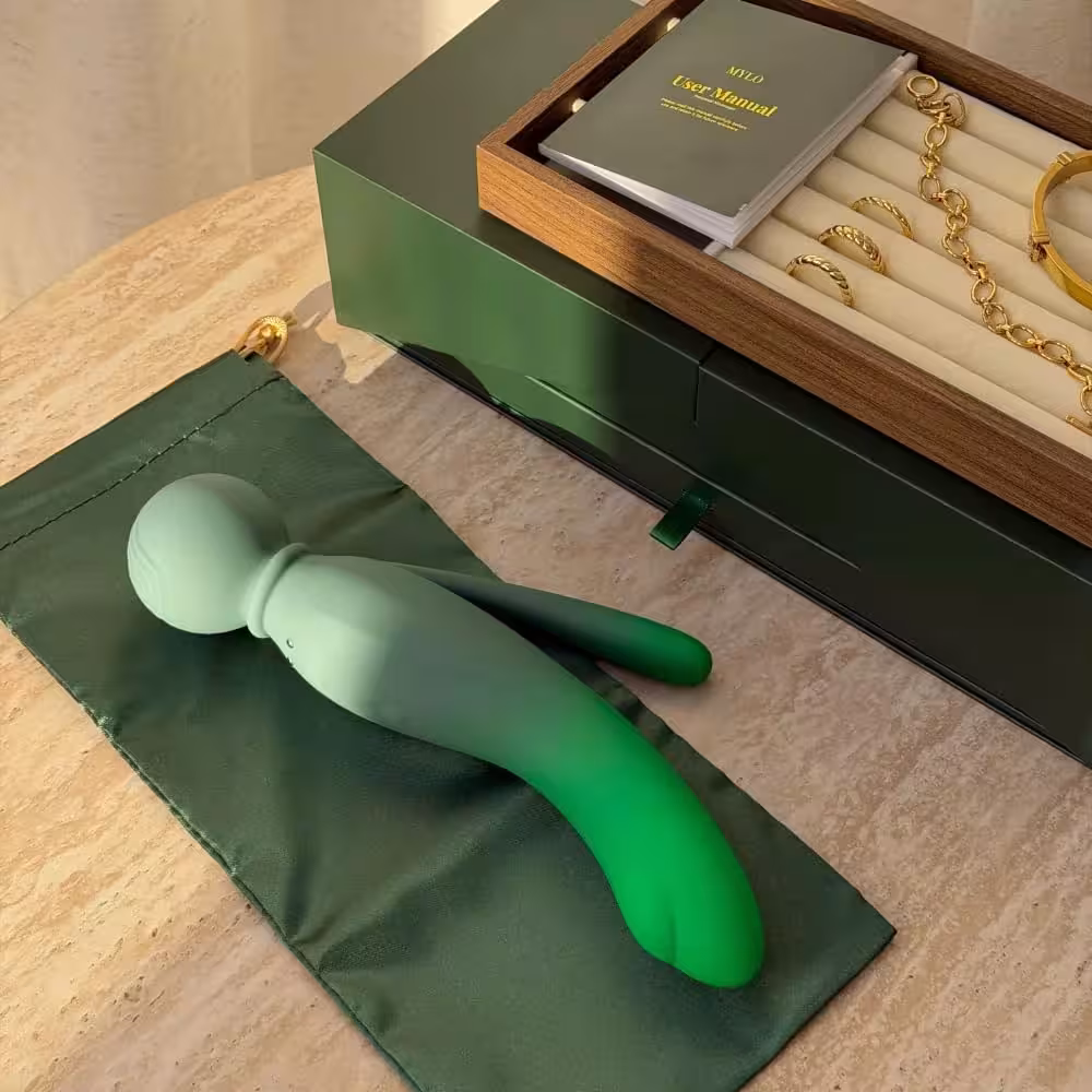 MYLO 3-in-1 Body Wand Massager Earth image 6
