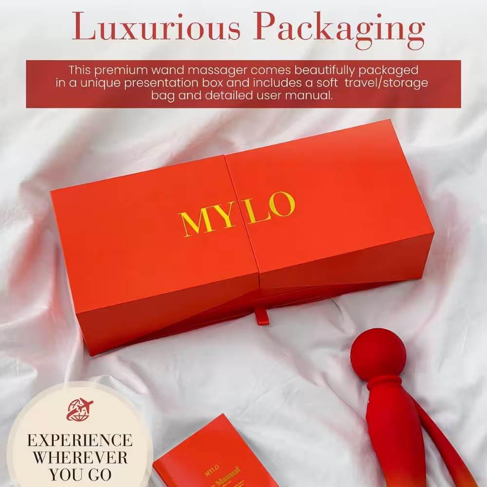 MYLO 3-in-1 Body Wand Massager Fire image 6