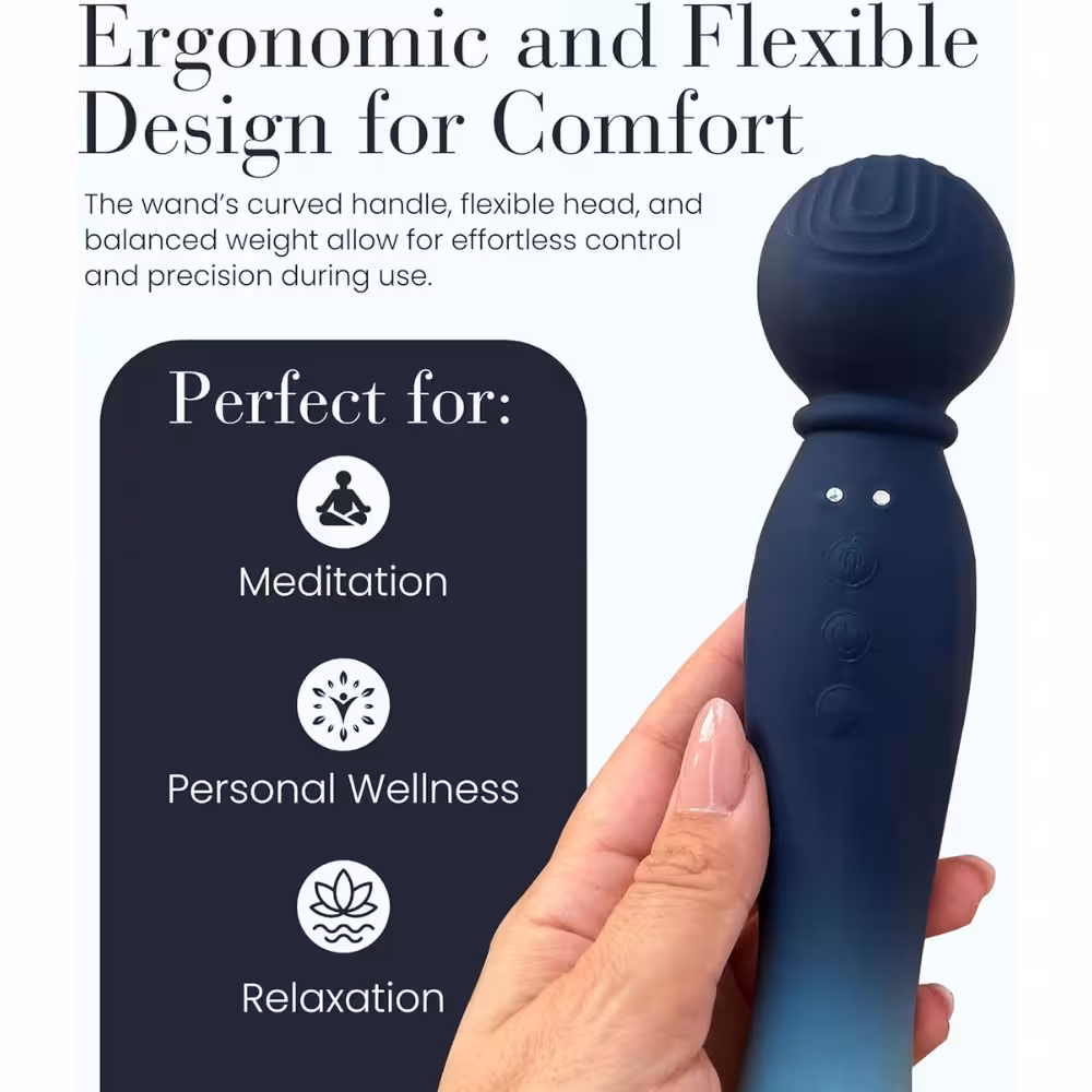 MYLO 3-in-1 Body Wand Massager Water image 4