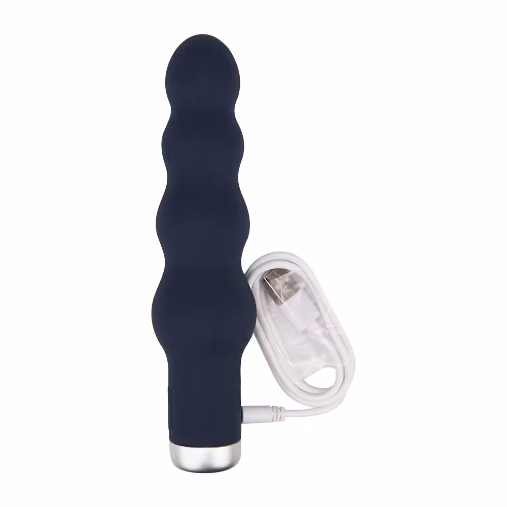 Nauti Silicone Ribbed Vibrator image 3
