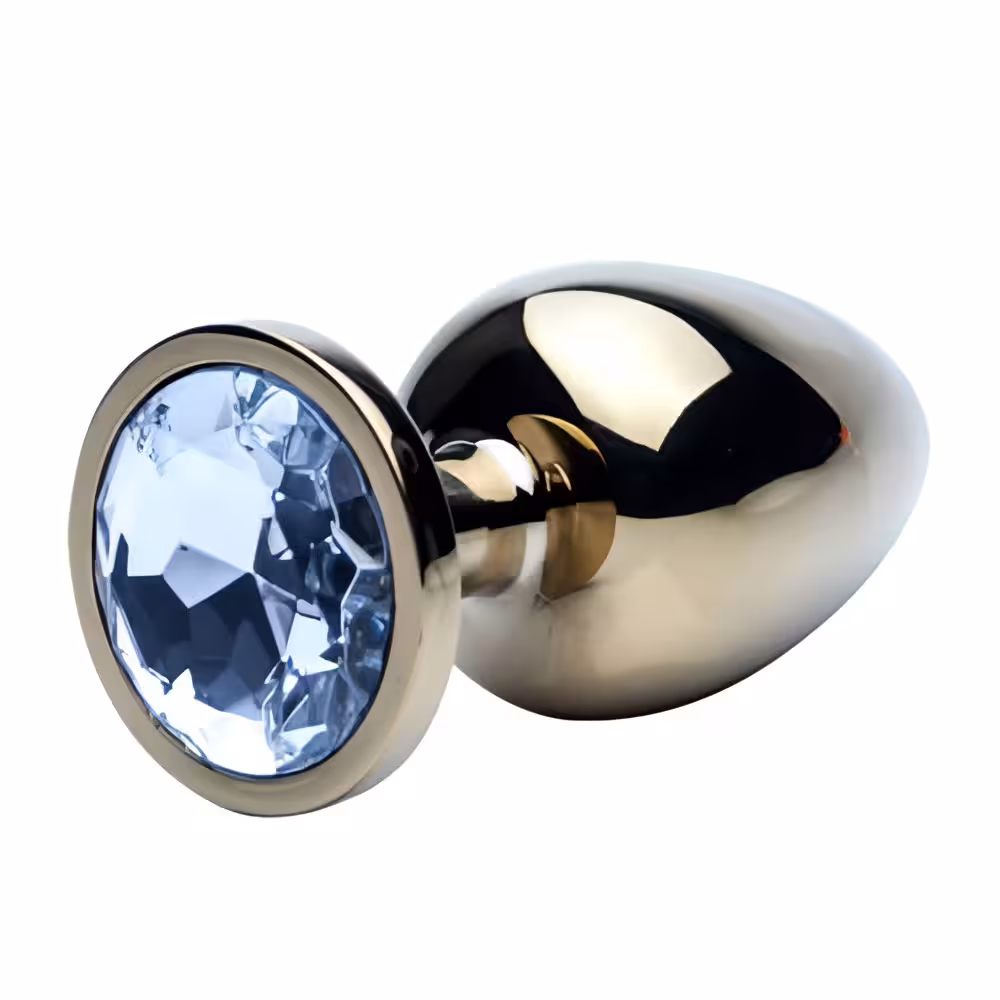 Precious Metals Gold Butt Plug-Large image 2