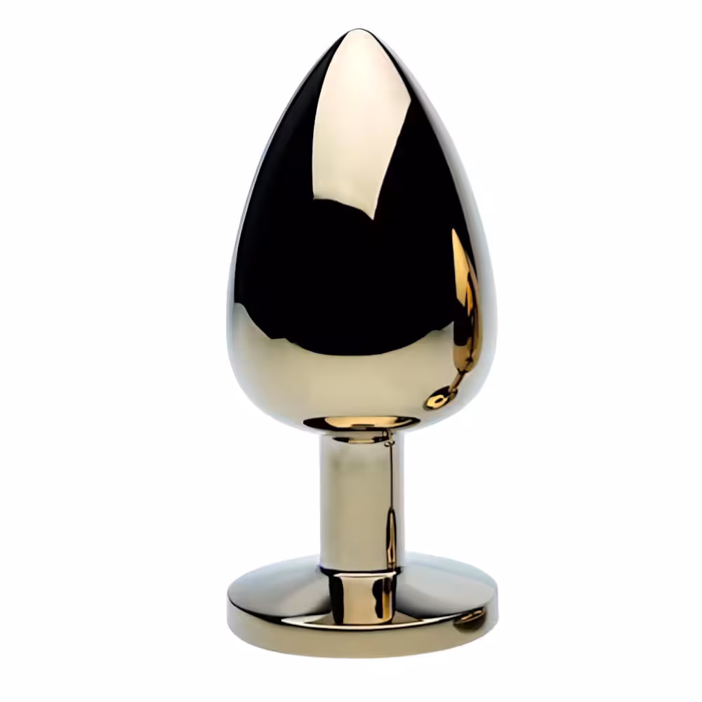Precious Metals Gold Butt Plug-Large image 4