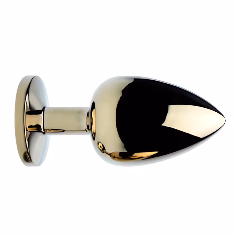 Precious Metals Gold Butt Plug-Large image 5