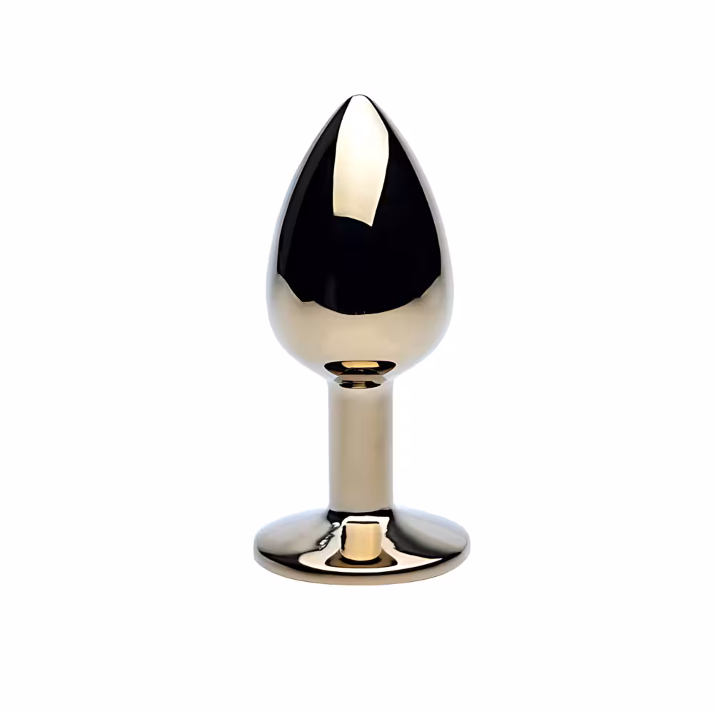 Precious Metals Gold Butt Plug-Small image 2