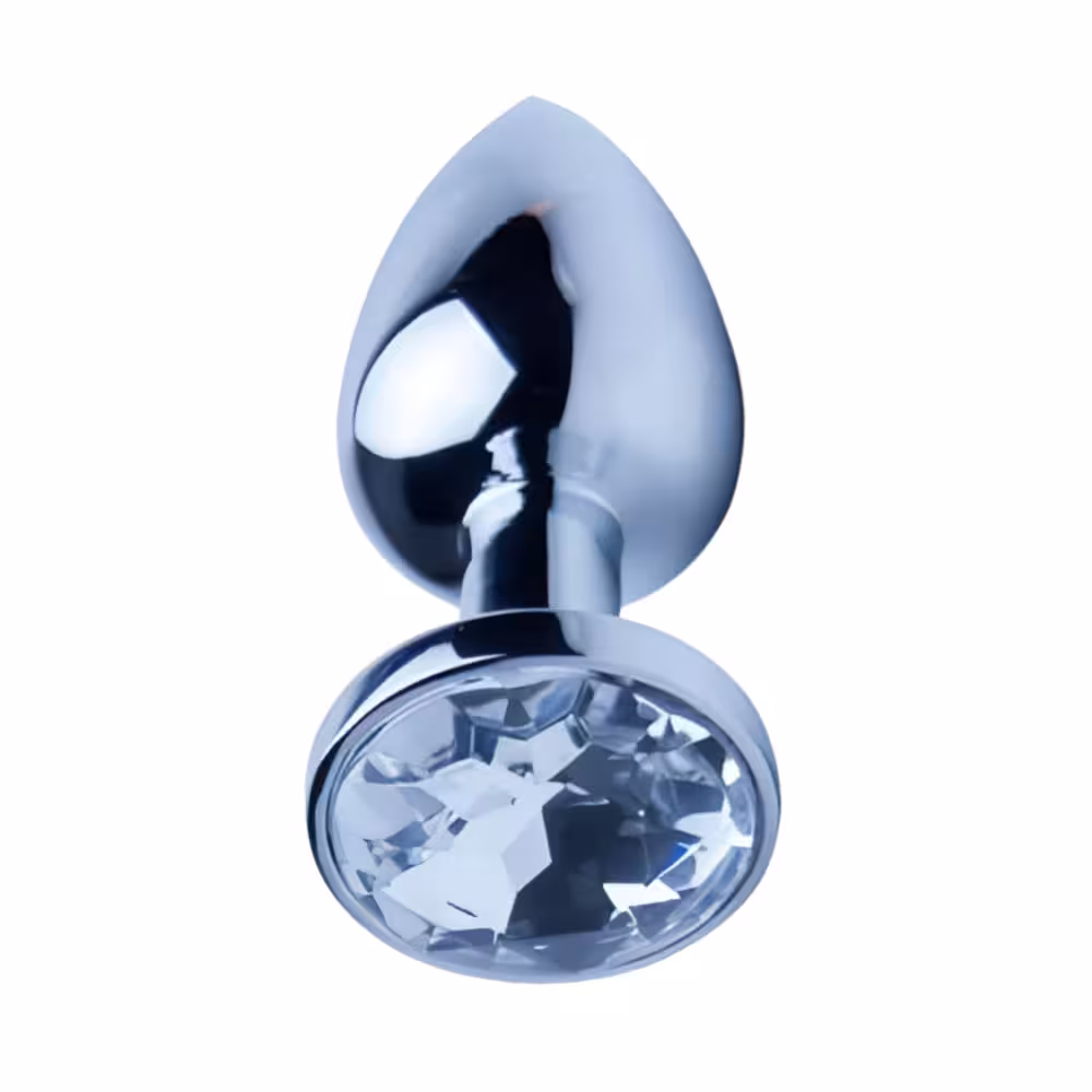 Precious Metals Silver Butt Plug-Large image 2