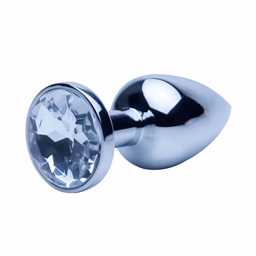 Precious Metals Silver Butt Plug-Large image 4