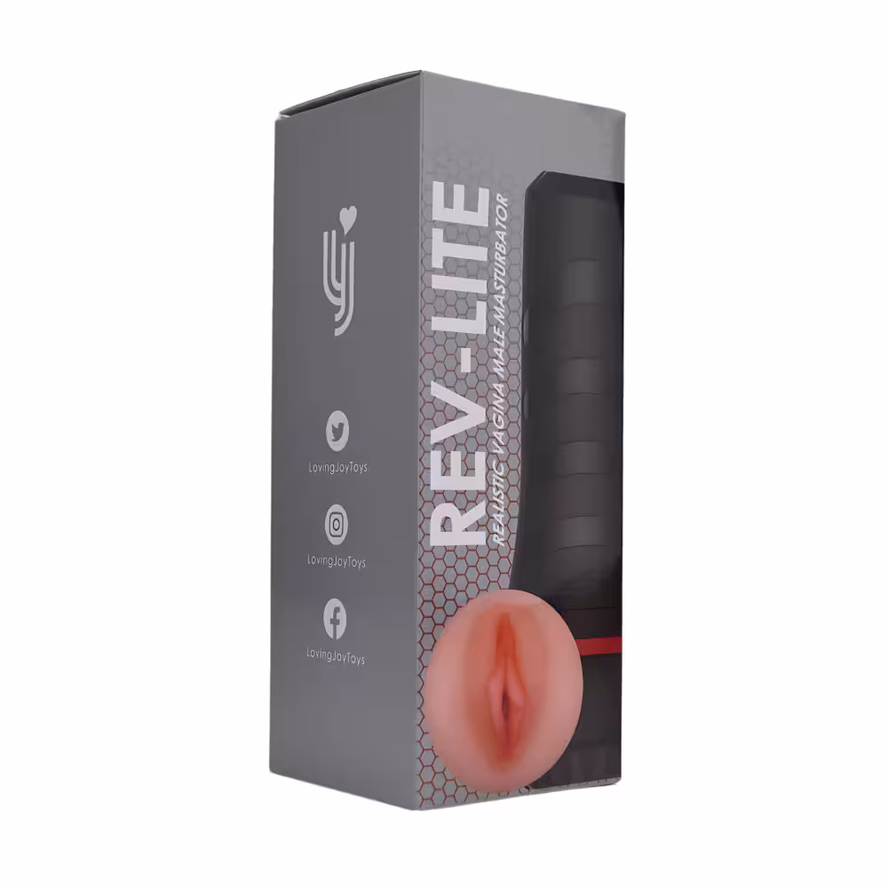 Rev-Lite Realistic Vagina Male Masturbator image 4