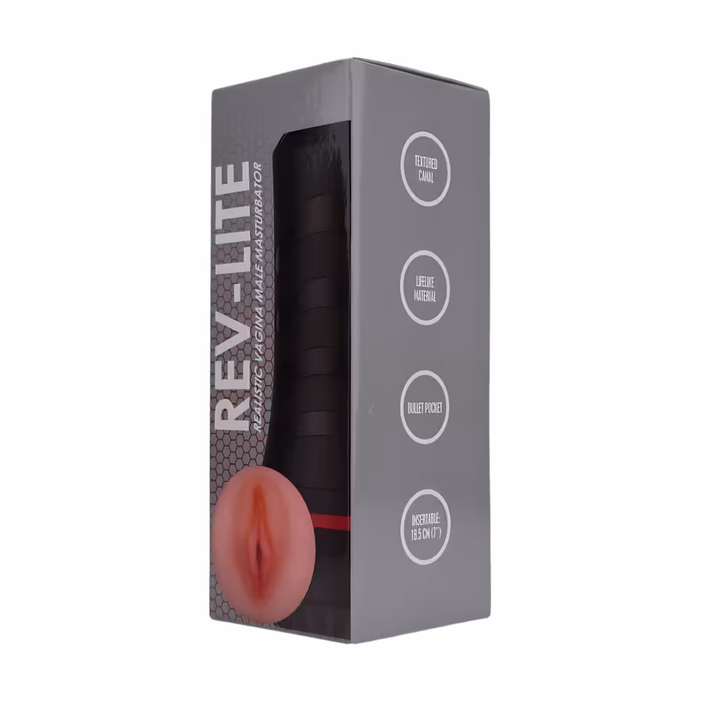 Rev-Lite Realistic Vagina Male Masturbator image 5