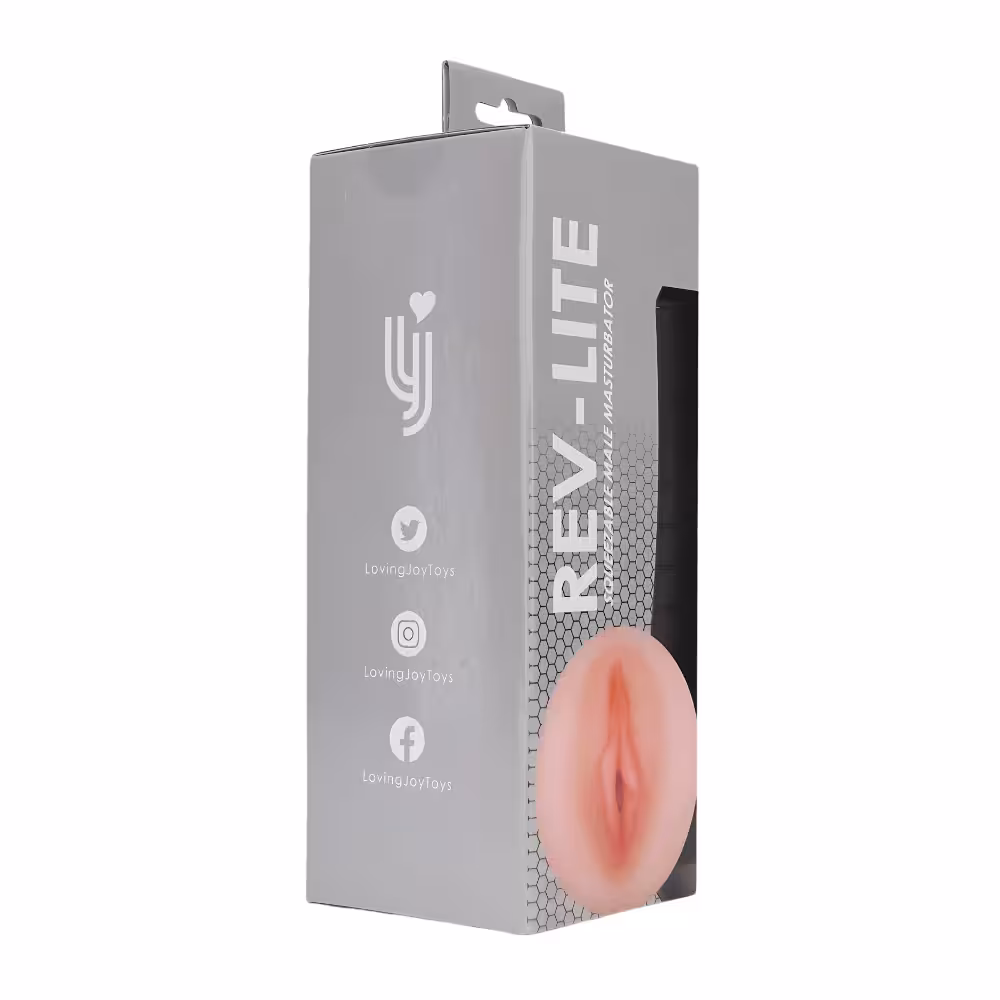 Rev-Lite Squeezable Male Masturbator image 8