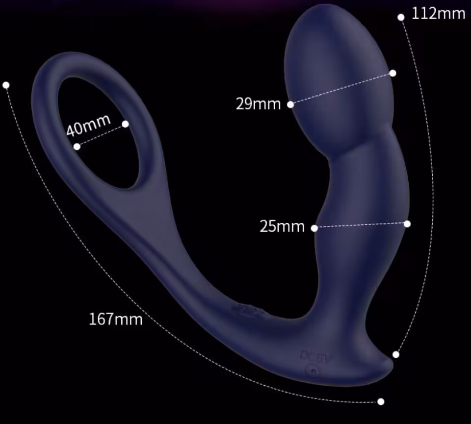 Rev-Pro Remote Controlled Silicone Prostate Massager image 5