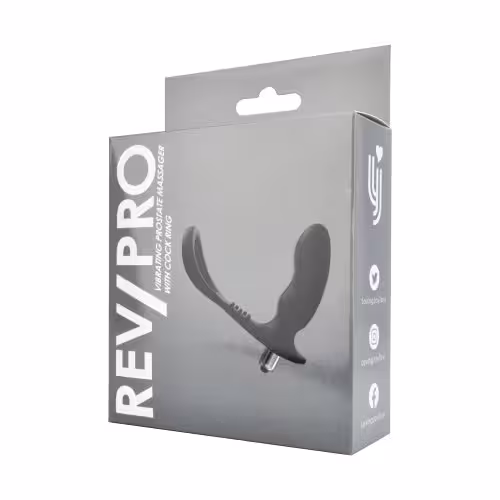 Rev-Pro Vibrating Prostate Massager with Cock Ring image 4
