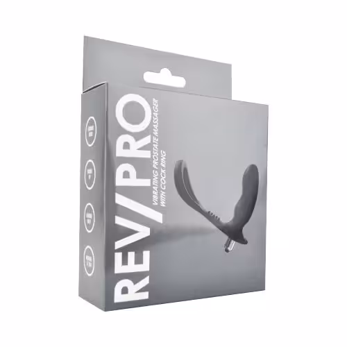 Rev-Pro Vibrating Prostate Massager with Cock Ring image 5