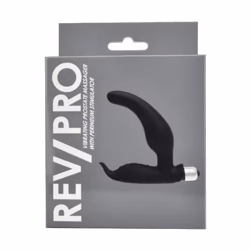 Rev-Pro Vibrating Prostate Massager with Perineum Stimulator image 3