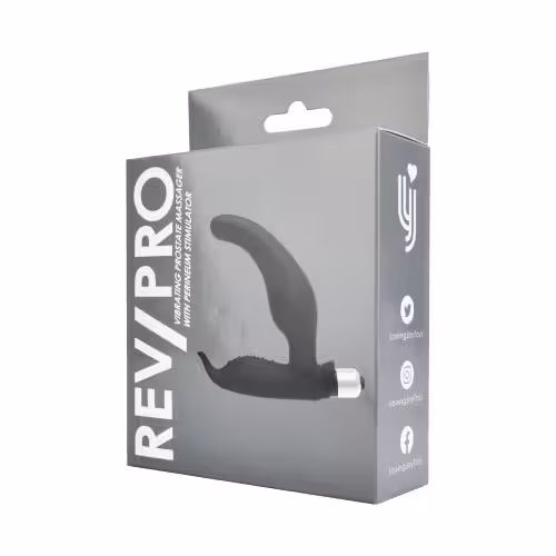 Rev-Pro Vibrating Prostate Massager with Perineum Stimulator image 4