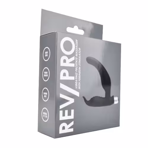 Rev-Pro Vibrating Prostate Massager with Perineum Stimulator image 5