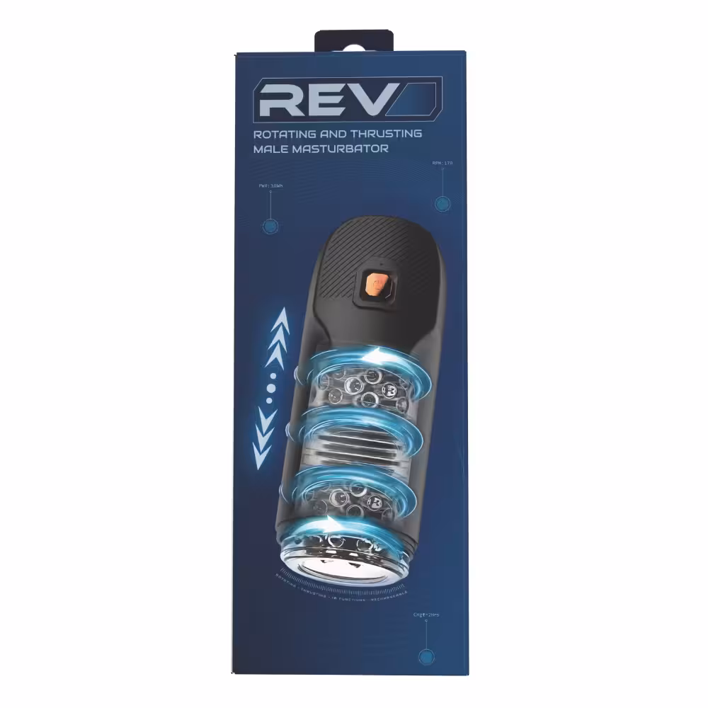 Rev Rotating and Thrusting Male Masturbator image 6
