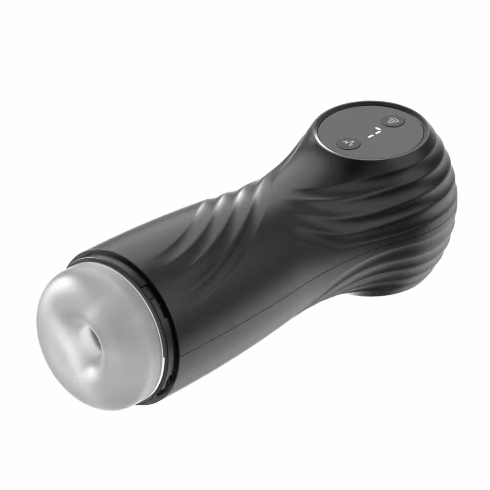 Rev Sucking and Vibrating Male Masturbator image 2