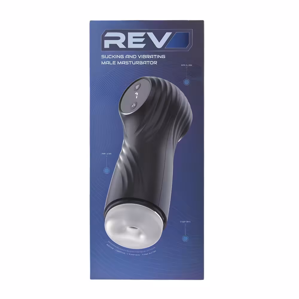 Rev Sucking and Vibrating Male Masturbator image 6