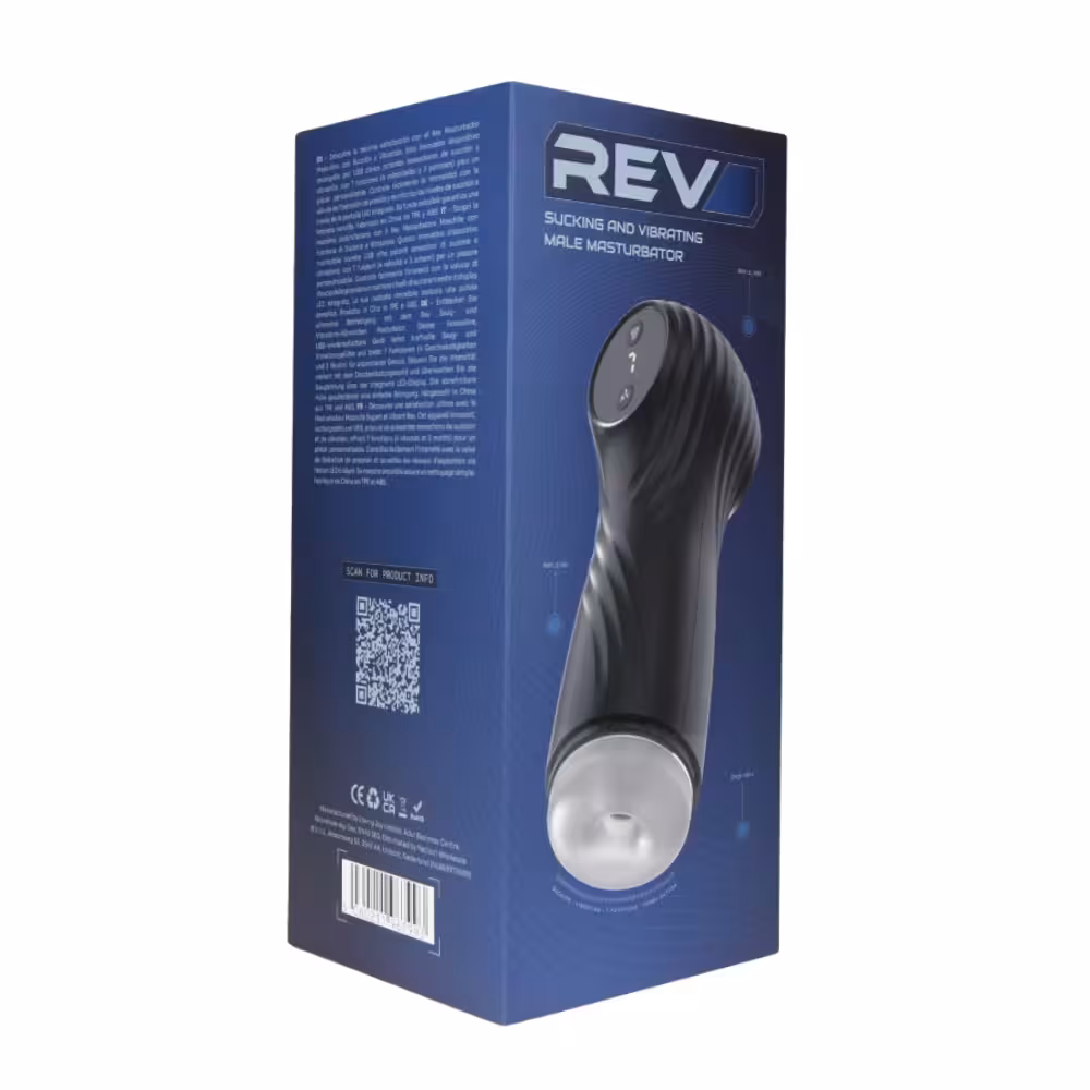 Rev Sucking and Vibrating Male Masturbator image 7