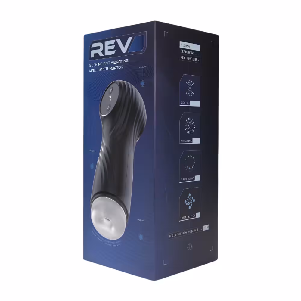 Rev Sucking and Vibrating Male Masturbator image 8