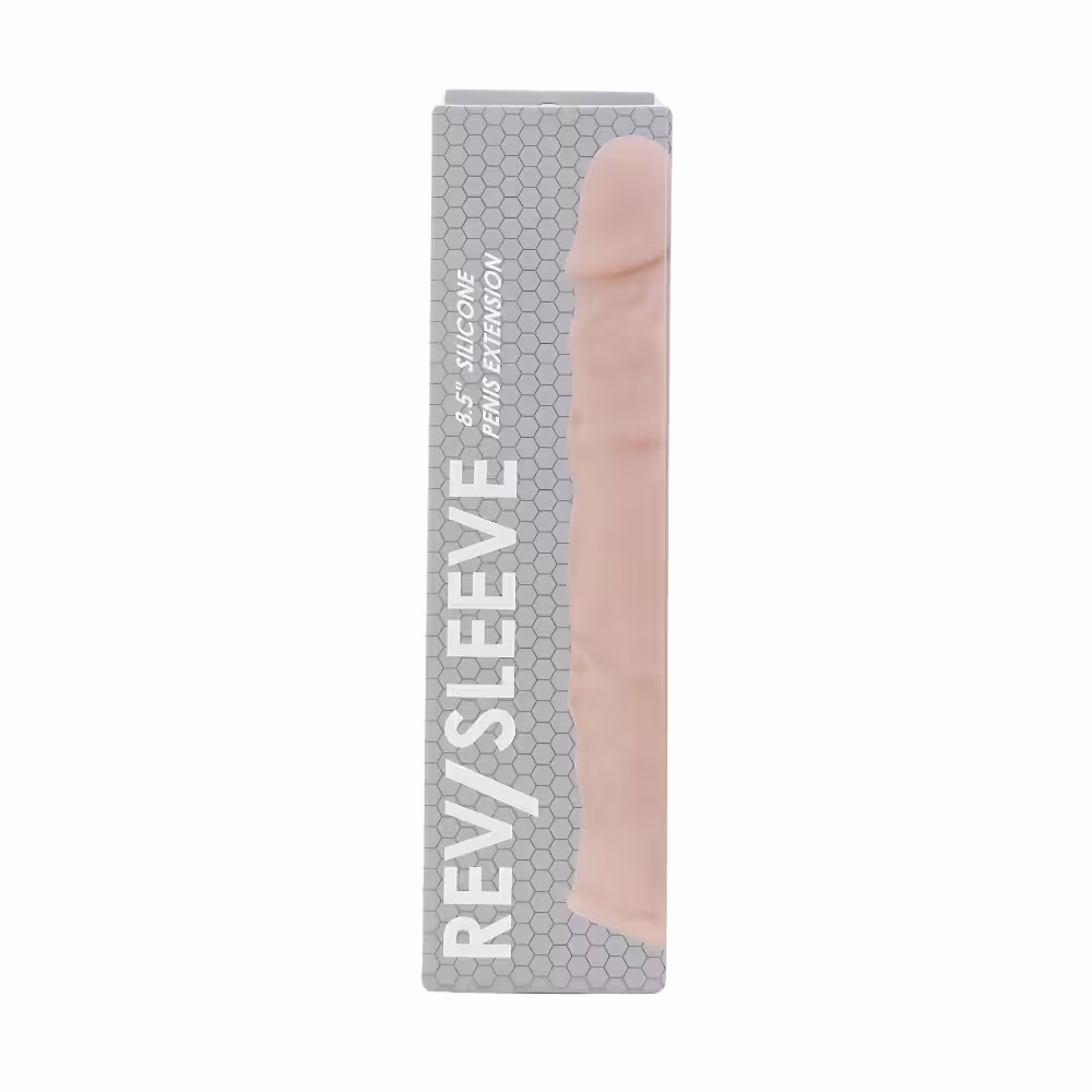 Rev-Sleeves 8.5 Inch Realistic Silicone Penis Extension Sleeve image 4