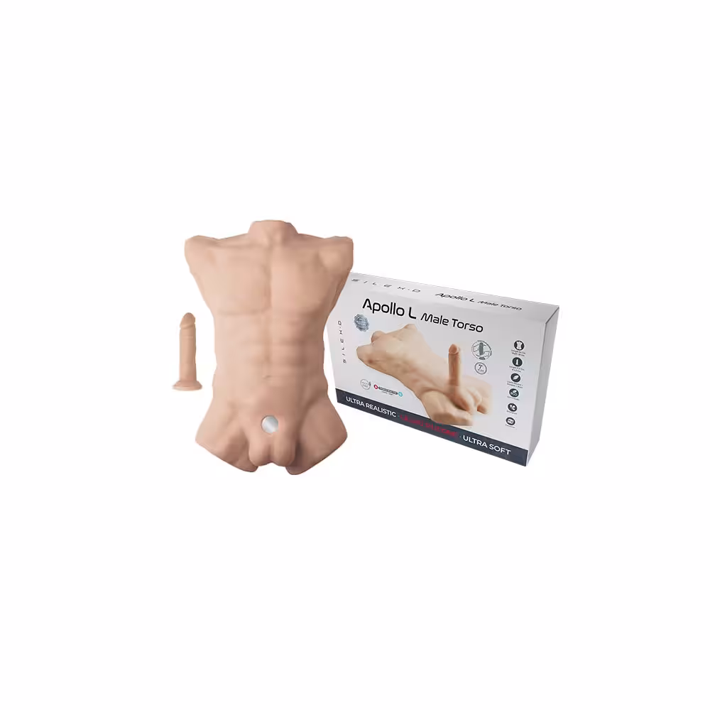 SilexD Apollo Male Pleasure Doll with Interchangeable Dildo image 6