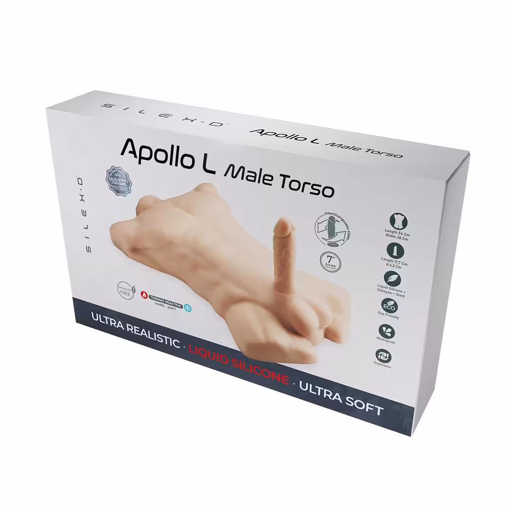 SilexD Apollo Male Pleasure Doll with Interchangeable Dildo image 7